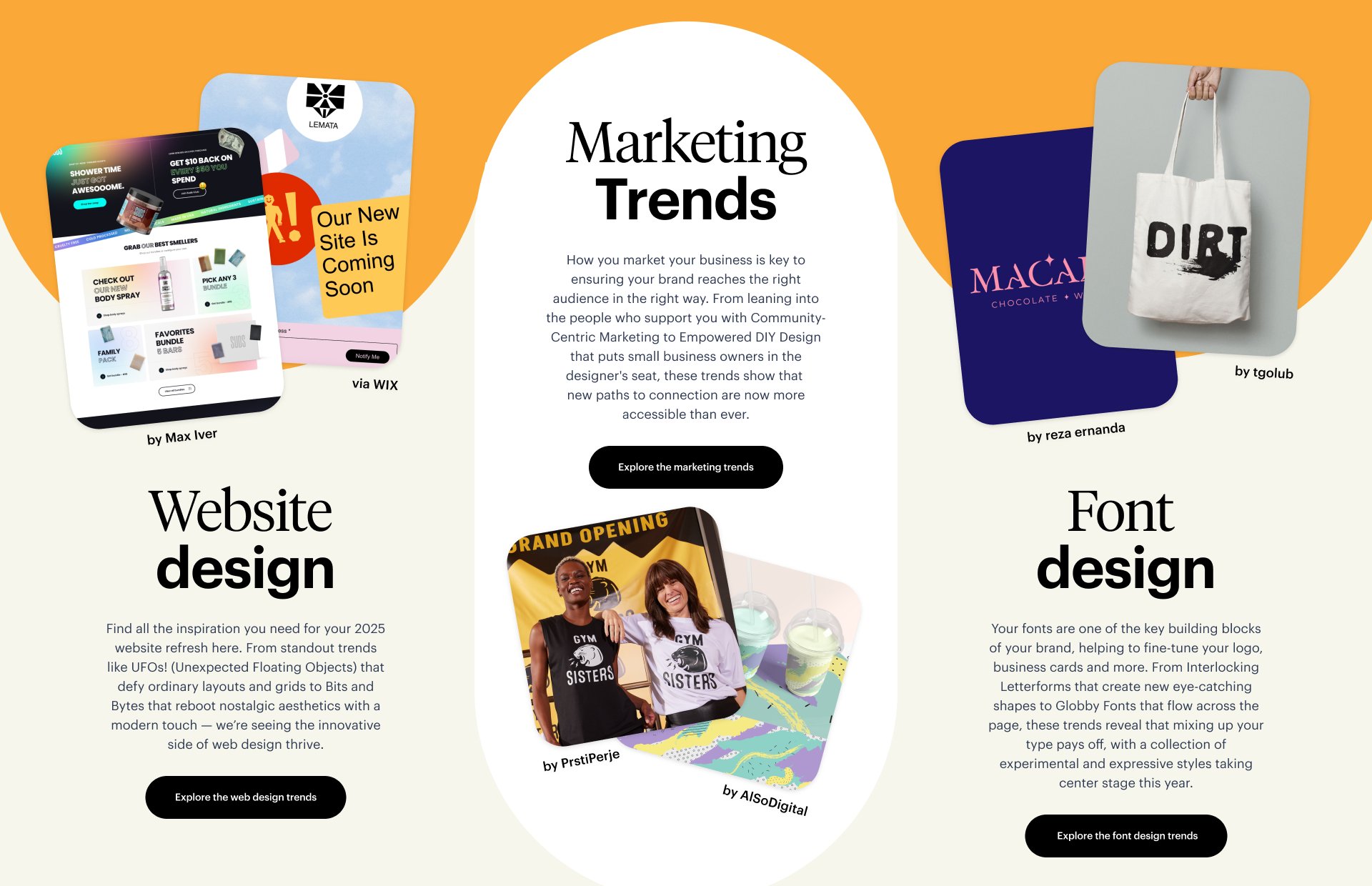 Vista Trends 2025 — website, marketing and font chapters